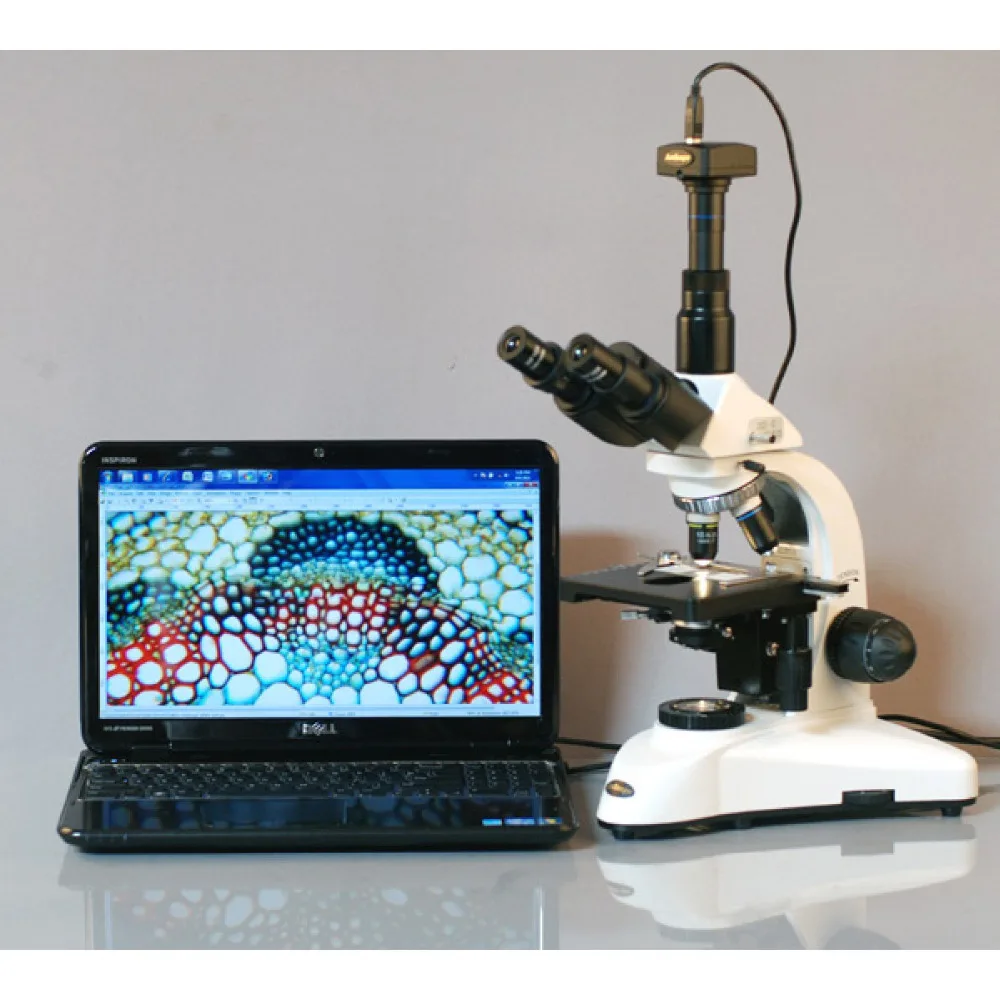 Laboratory Biological Microscope AmScope Supplies 40X 1600X Laboratory