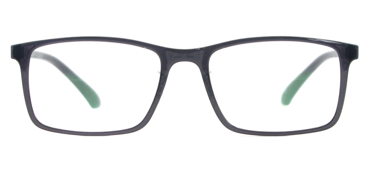 TR90 легкий и гибкий прямоугольник оправу Для мужчин модные очки Квадратные очки для линз
