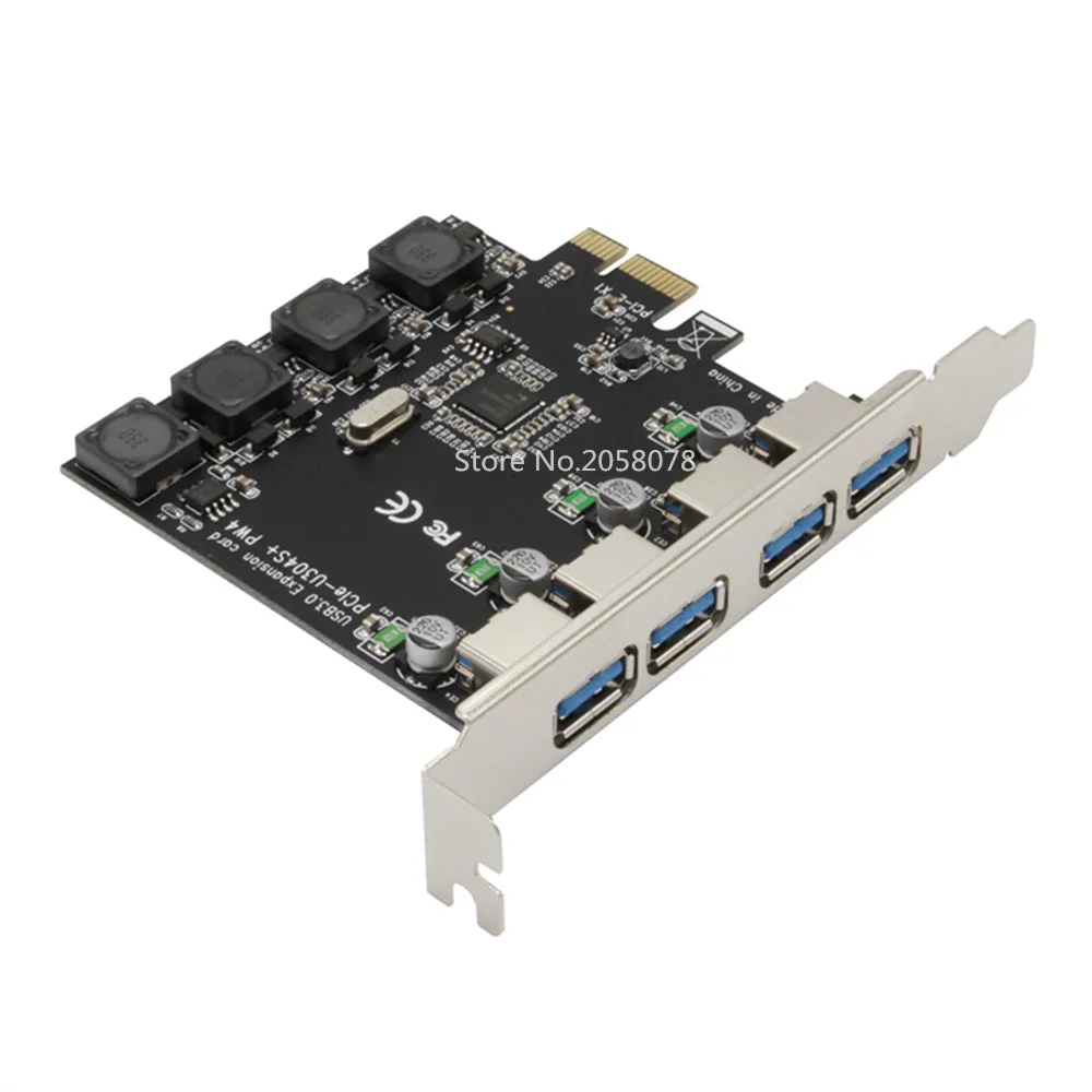 4 порта PCI E на USB 3 0 5 Гбит/с|pci-e to usb|pci-e usb 3.0usb pci-e |