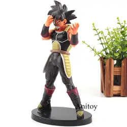 Супер Dragon Ball-Z герои в масках Saiyan лопуха Dragon Ball Z Bardock рисунок DXF 7th юбилей Коллекция ПВХ Модель игрушечные лошадки