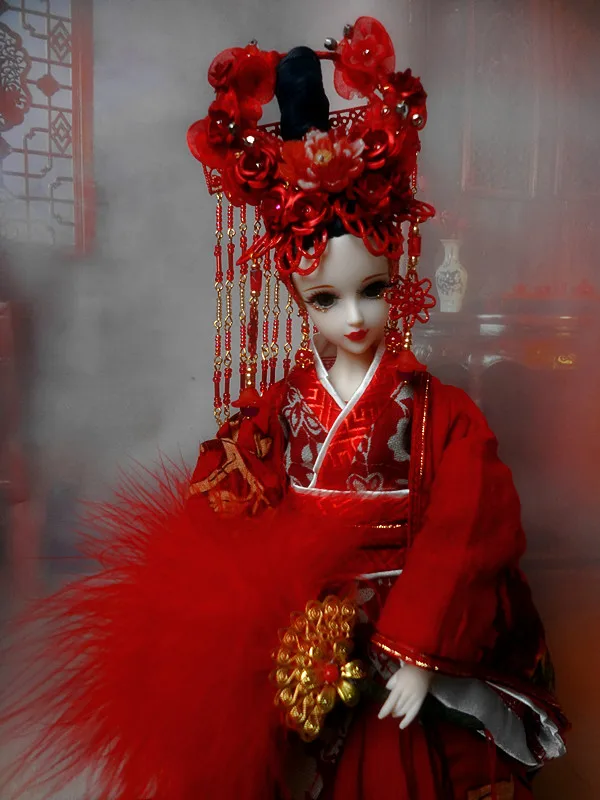 Древняя китайская принцесса Gaoyang куклы Винтаж Династия Тан девушка куклы с гибкой 12 суставов тела/3D реалистичные глаза подарки