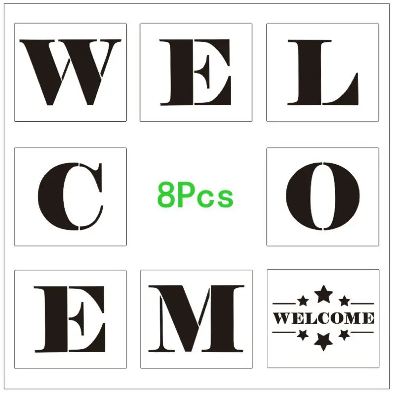 

1pc Uppercase Alphabet Wood Lowercase Letter Scrapbooking Cut Dies DIY Decor Christmas Stencil Craft Card Template