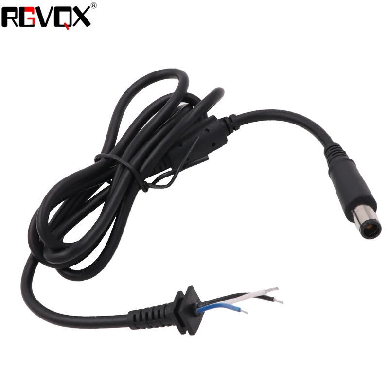 

New 7.5x0.7x5.5mm DC Cords 1.2M With Pin Cable Power Adapter Connector Cord For Dell PC Laptop Notebook
