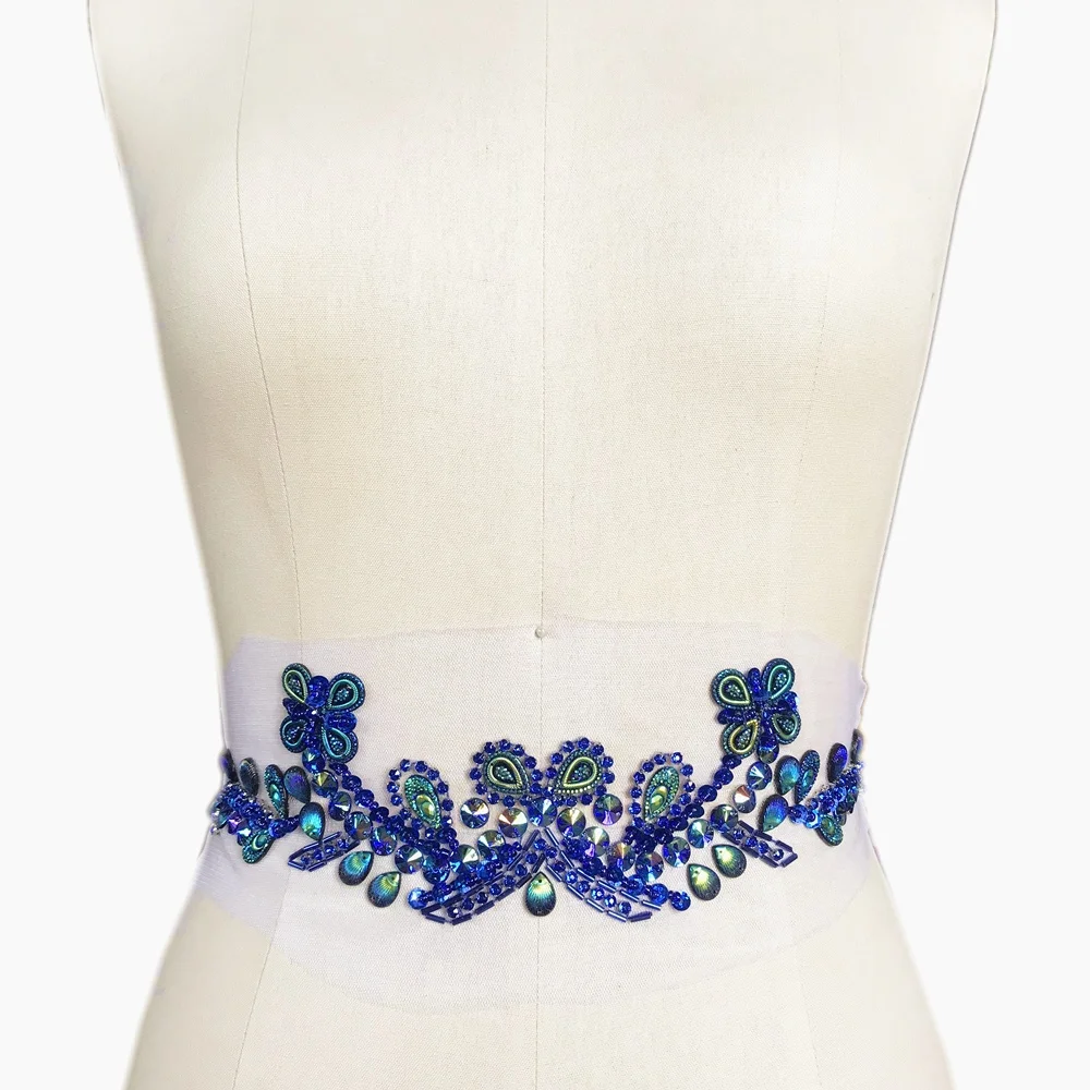 long gown with belt design