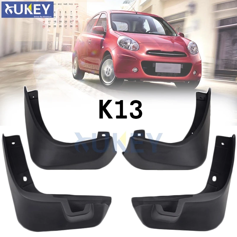 For Nissan Micra / March K13 2010 2011 2012 2013 Front Rear Car Mud Flaps Mudflaps Splash Guards Mud Flap Mudguards Fender|car mud flaps|splash guardmud flaps - AliExpress