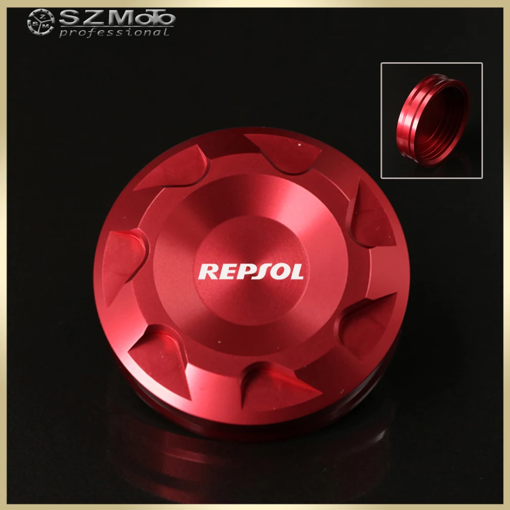 

Front Brake Reservoir Cover For HONDA CB1000R CBR600RR CBR1000RR ( Repsol ) Motorcycle Master Cylinder Oil Fluid Cap With Logo