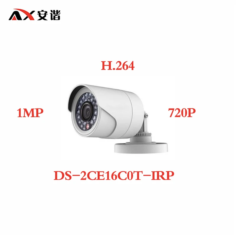 

ANXIE Hikvision DS-2CE16C0T-IRP HD 720P IR TVI Bullet Camera 1MP 20m IP66 Security TVI CCTV Camera H.264