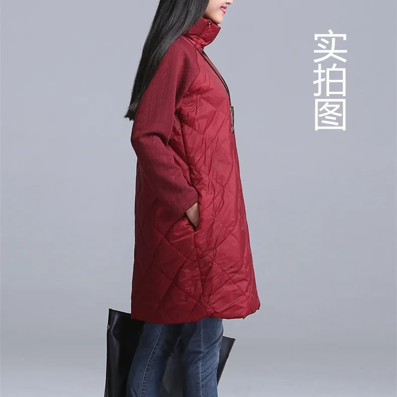 Женское велюровое пальто с высоким воротом размера плюс S-5XL/6XL на зиму и осень, модное велюровое одноцветное женское пальто с длинным рукавом Vestidos