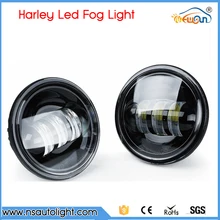 2pcs Included Motorcycle Accessories 12v 24v led front light head light 4.5inch fog lights for harley
