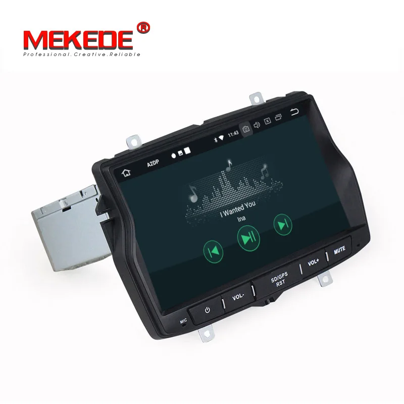Top Russian menu!Mekede 8core android 8.0 car dvd player headrest for Lada Vesta RADIO STEREO radio with 4g wifi bluetooth 4