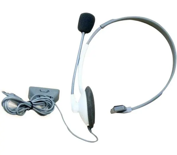 Wholesale Free Shipping New HEADSET W/MIC MICROPHONE FOR GAME XBOX360