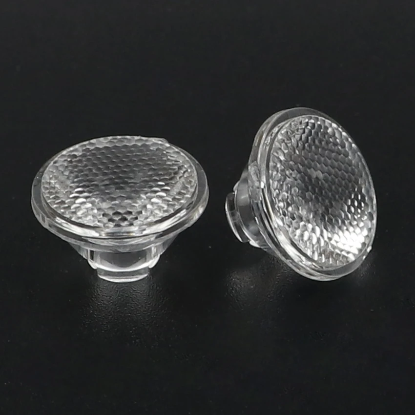 

2 Pieces 20mm XML XML2 5050 LED Lens T5/T6/U2/U3 Lenses 20 38 60 Degree Bead surface led lens