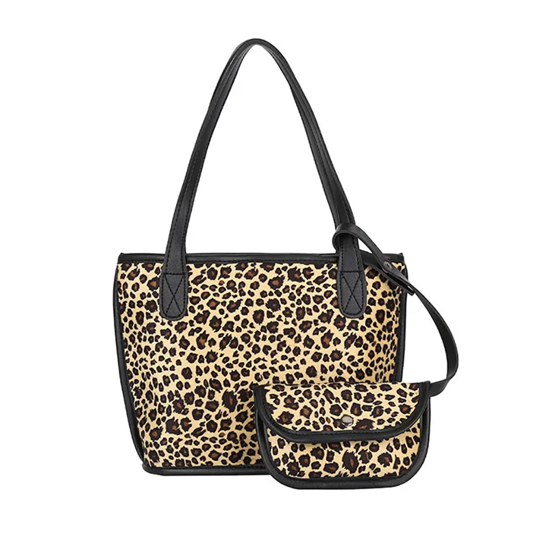 

AOTIAN Women Plush Simple Tote Bag Two-piece Composite bags Korean Style Single Shoulder Large Capacity Bag Handbags A30