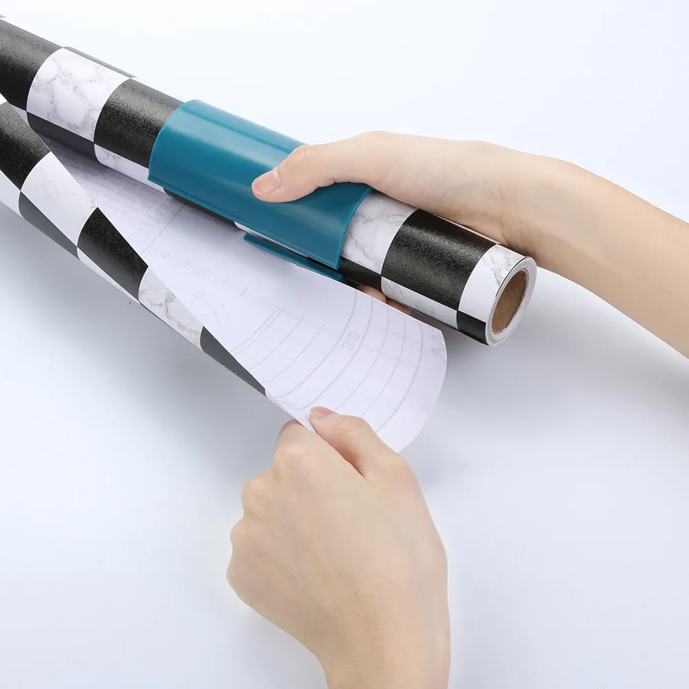 Резак для оберточной бумаги рождественские пластиковые оберточная бумага режущие инструменты подарочная оберточная бумага режущий инструмент 10x5 см
