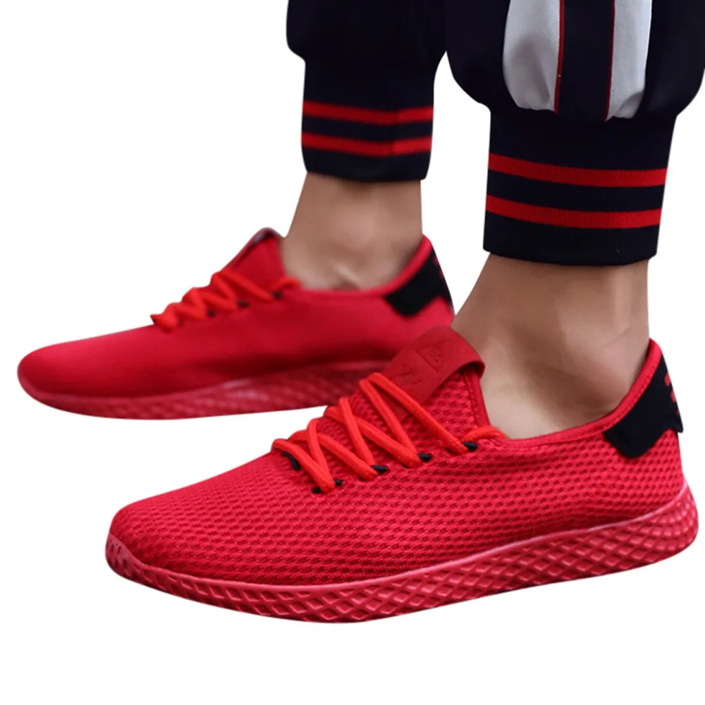 2019 Men's summer running mesh sneakers students breathable sports and leisure shoes  for male comfortable sneakers homens 40 (5)