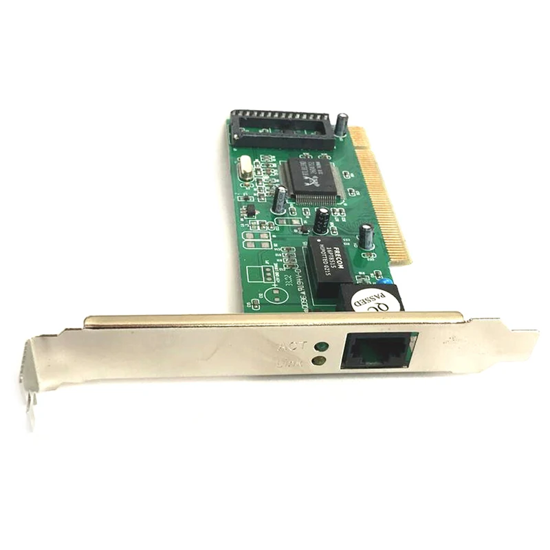 

10 / 100Mbps RJ45 Adaptive PCI Internal Wired Network Card LAN Adapter LED Indicator for Desktop