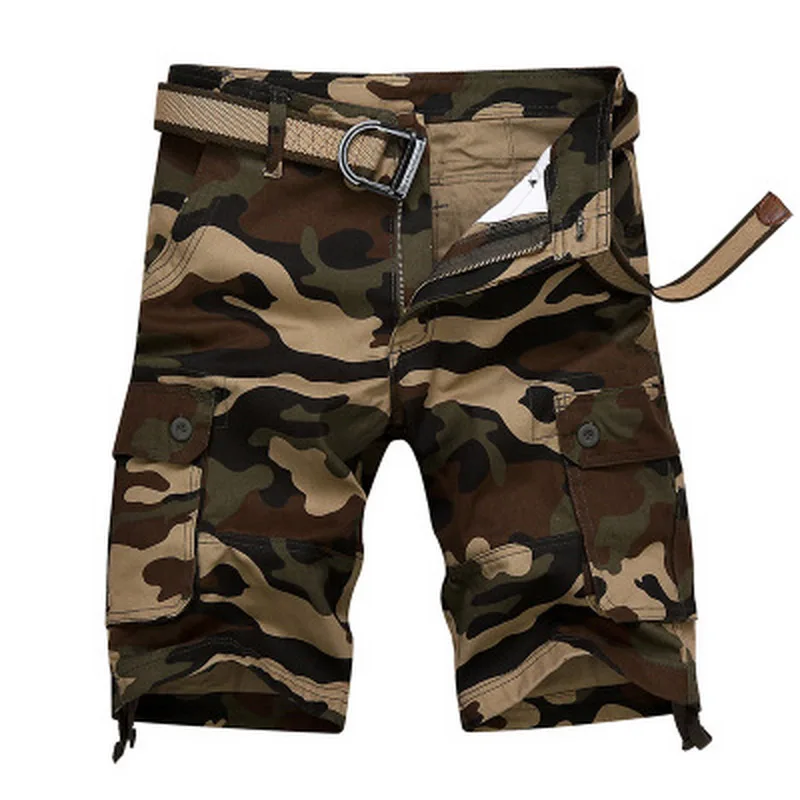 Summer Outdoor Straight Cotton Baggy Camouflage Cargo Shorts Men Camo Camping Climbing Tactical Militar Short Trousers Plus SIze Summer Outdoor Straight Cotton Baggy Camouflage Cargo Shorts Men Camo Camping Climbing Tactical Militar Short Trousers Plus SIze