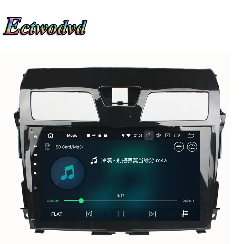 Sale Ectwodvd Octa Core 4G RAM 64G ROM Android 9.0 Car Multimedia DVD Player GPS HeadUnit for Nissan Tenna 2013 2014 2015 5