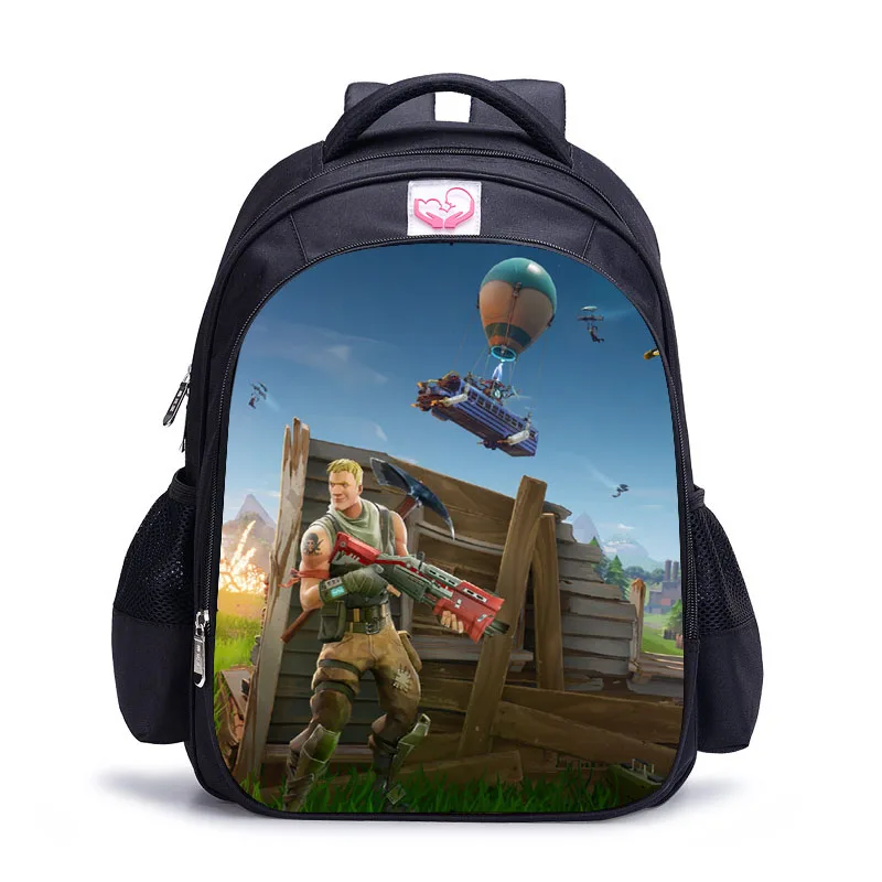 Знаменитый школьный рюкзак battle royale с милым персонажем для детей школьные сумки