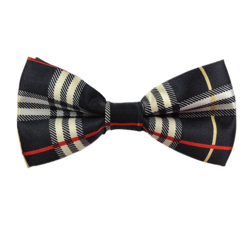 Галстук-бабочка мужской формальный галстук из полиэфирного волокна деловой Галстук Свадебный галстук-бабочка мужской галстук черный красный синий