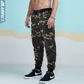 

Aimpact 2018 New Camouflage Jogger Men Cotton Sweatpants Male Track Pants Casual Pants Man Fashion Fitted Trousers 2AM5018
