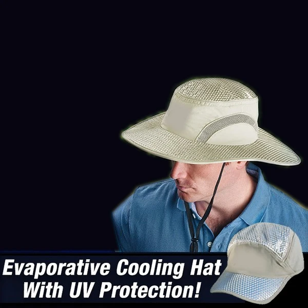 Летние охлаждающие шапки Arctic cap Солнцезащитная охлаждающая ледяная шляпа унисекс для улицы с защитой от ультрафиолета Прямая