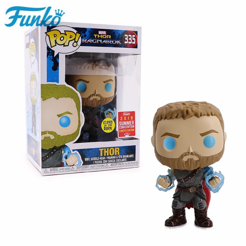 

Funko POP Marvel Thor: Ragnarök #335 Limited Edition Action Figure Toys Collection Model Dolls for Children Friend Birthday Gift