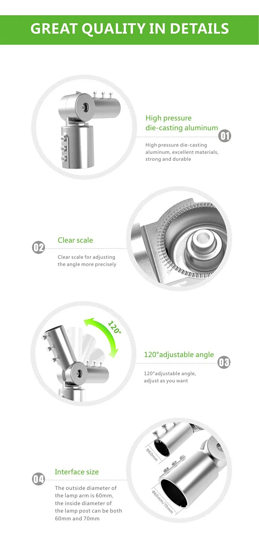 led street light adapter