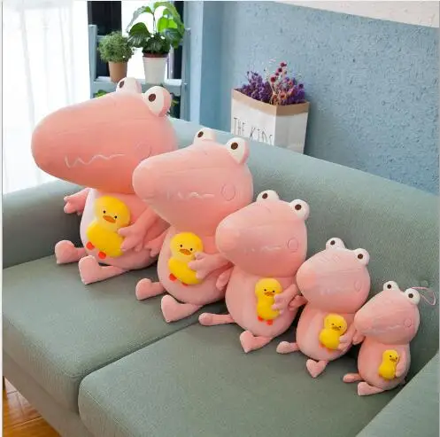 

WYZHY Super soft crocodile duck plush toy doll doll sofa bedside decoration to send friends and children gifts 30CM