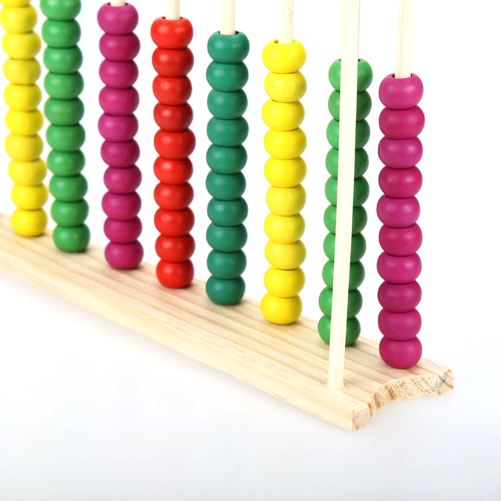 Горячие деревянные Abacus детские математические игрушки Обучающие детские математические счетные бусины Монтессори математические обучающие игрушки