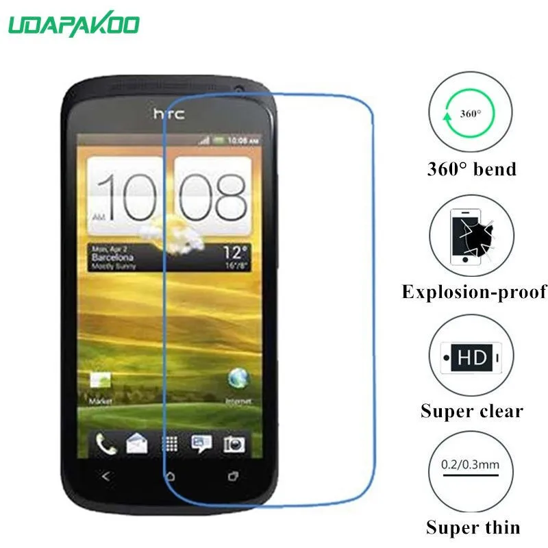 Udapakoo прозрачная закаленная (мягкое стекло) пленка для HTC ONE S Z520E нано