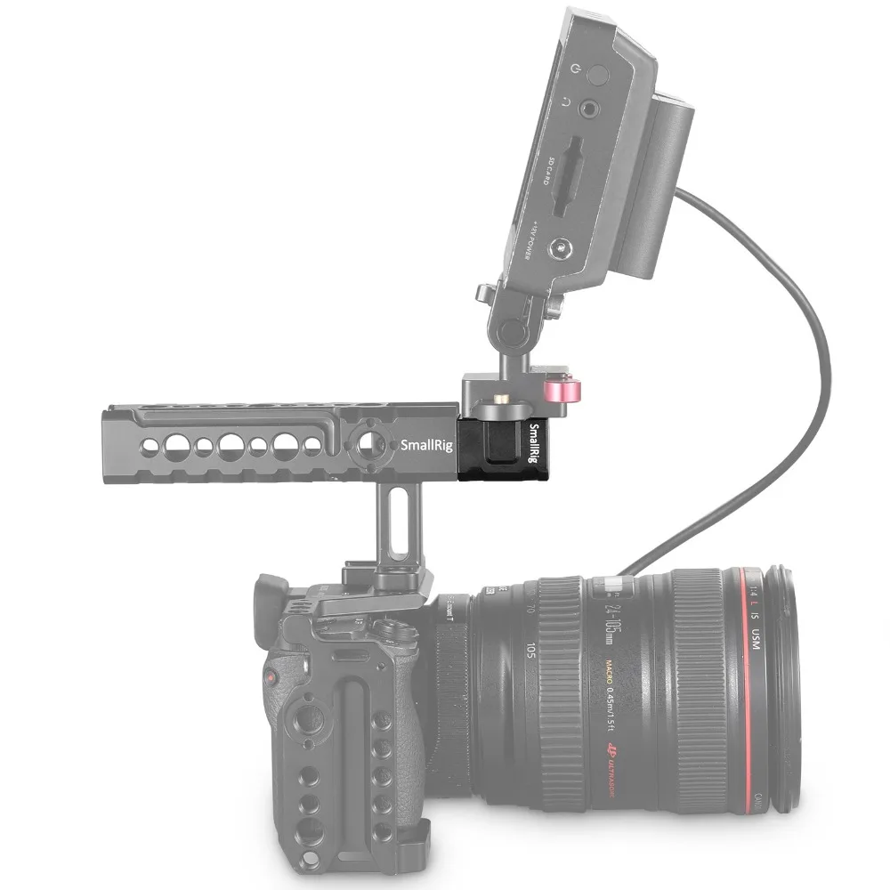 Адаптер рукоятки для dslr камеры SmallRig с выдвижными отверстиями Arri 1/4 3/8 резьбовые