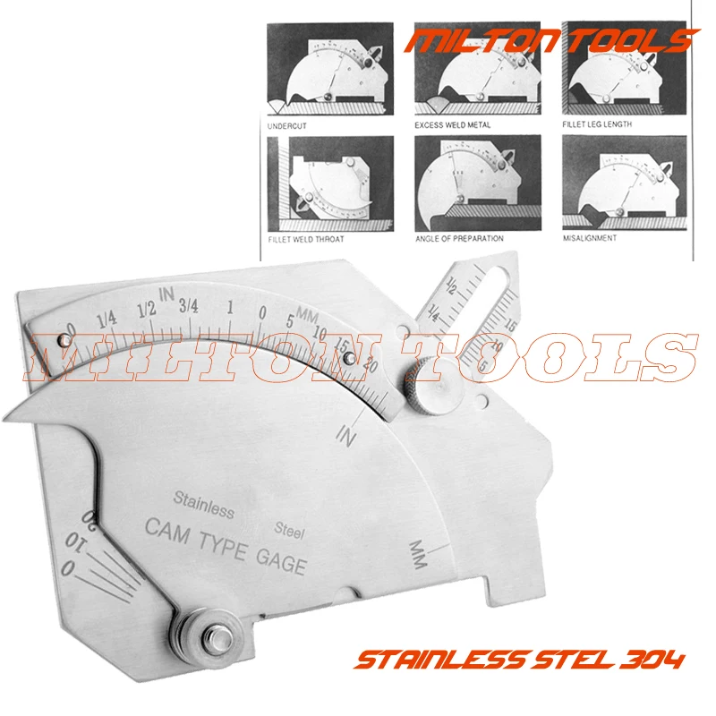 MG 8 bridge cam welding gauge stainless steel cam type gauge Welding