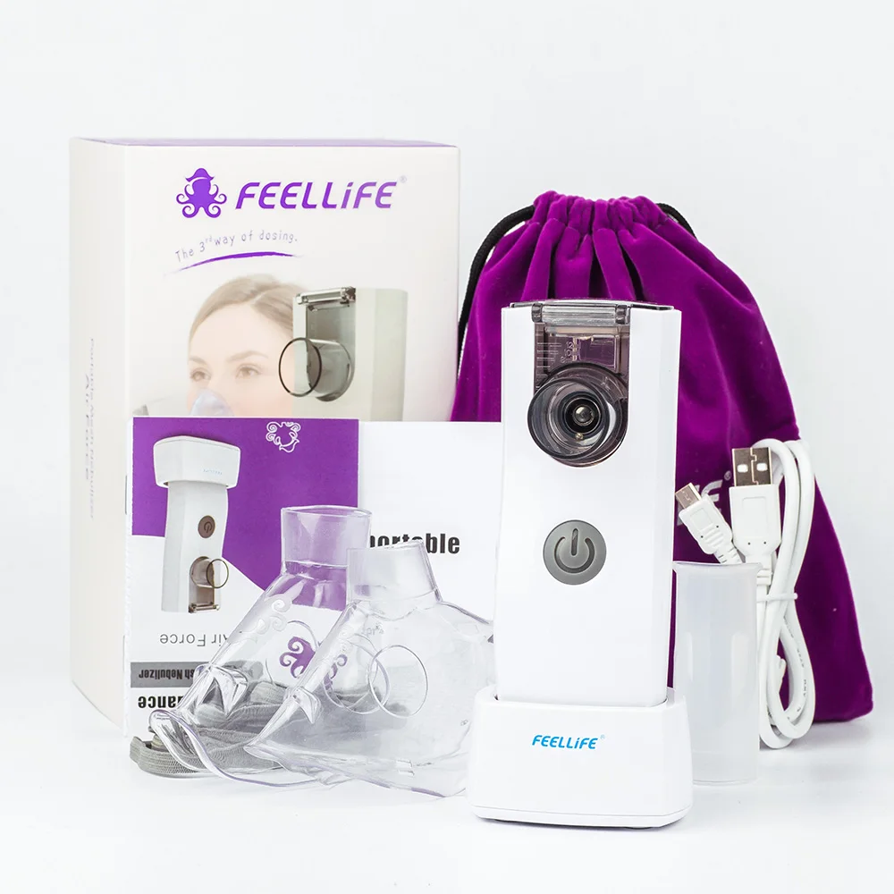 

Yongrow Nebulizer Handheld Inalador Nebulizador Asthma Inhaler Atomizer for Children Adult USB Rechargeable Nebulizador Portatil