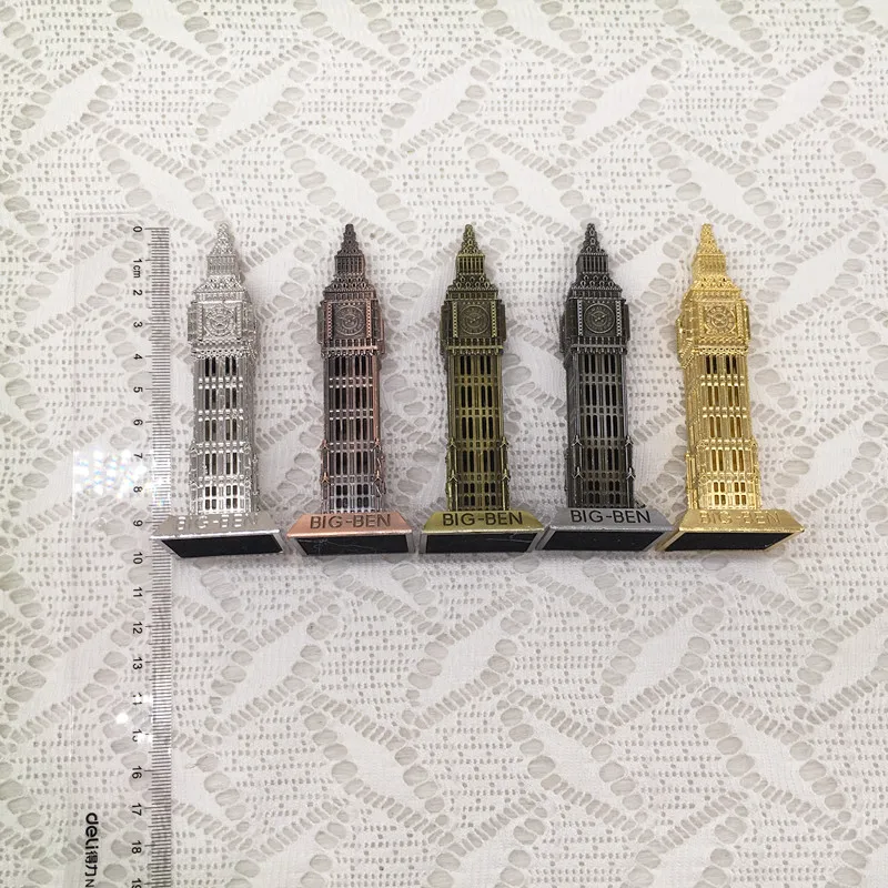 Творческие подарки на день рождения металлические поделки Туризм город сувениры здания архитектурная модель украшения дома мини Лондон Биг Бен