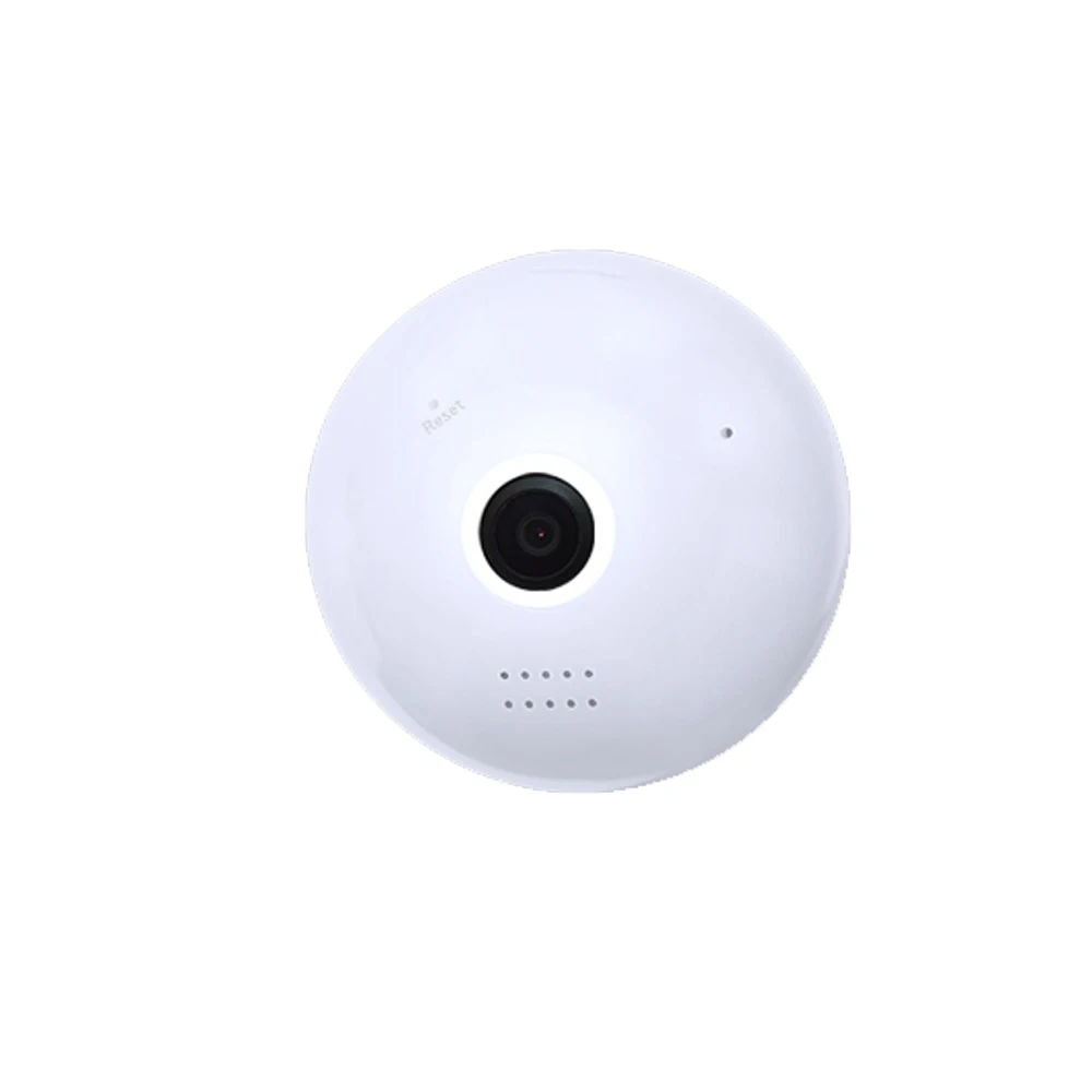 360 Camera Security CCTV Mini font b Wireless b font IP Lamp Cameras Fisheye Panoramic Bulb