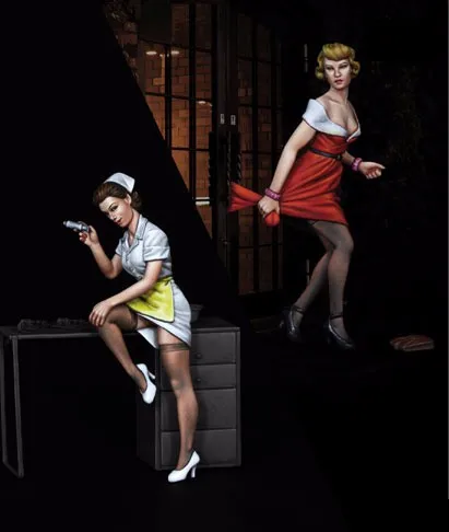 1053--Pin-up Girls Set 2 