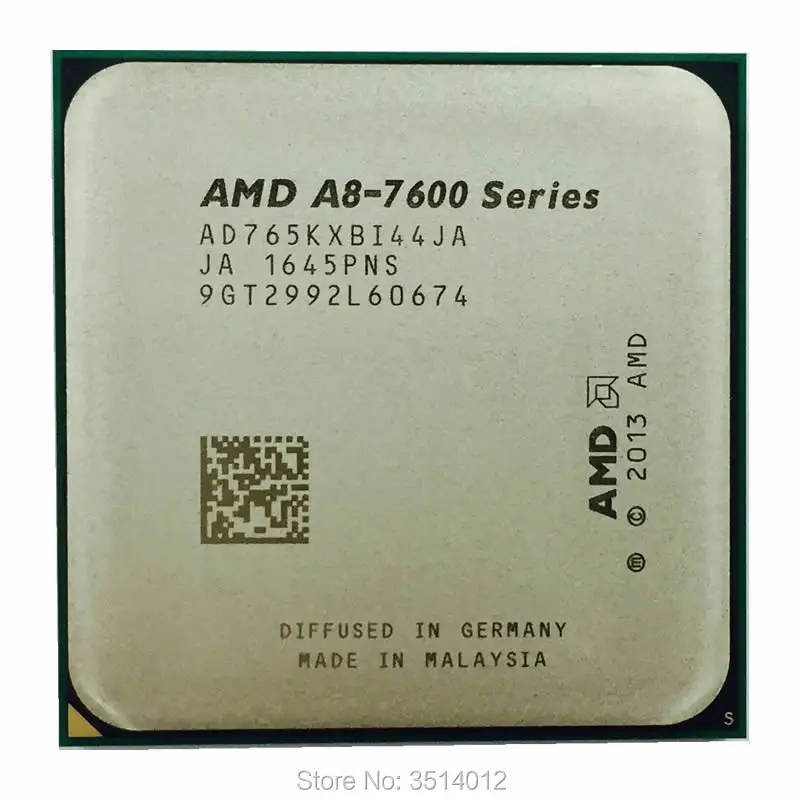 Четырехъядерный процессор AMD A8-Series A8 7650 A8 7650K 3,3 GHz AD765KXBI44JA Socket FM2