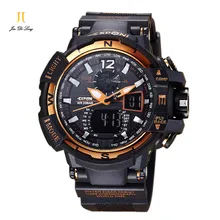 Спортивные часы мужские цифровые часы многофункциональные Хронограф Календарь Будильник светящиеся водонепроницаемые часы для студентов модные мужские часы