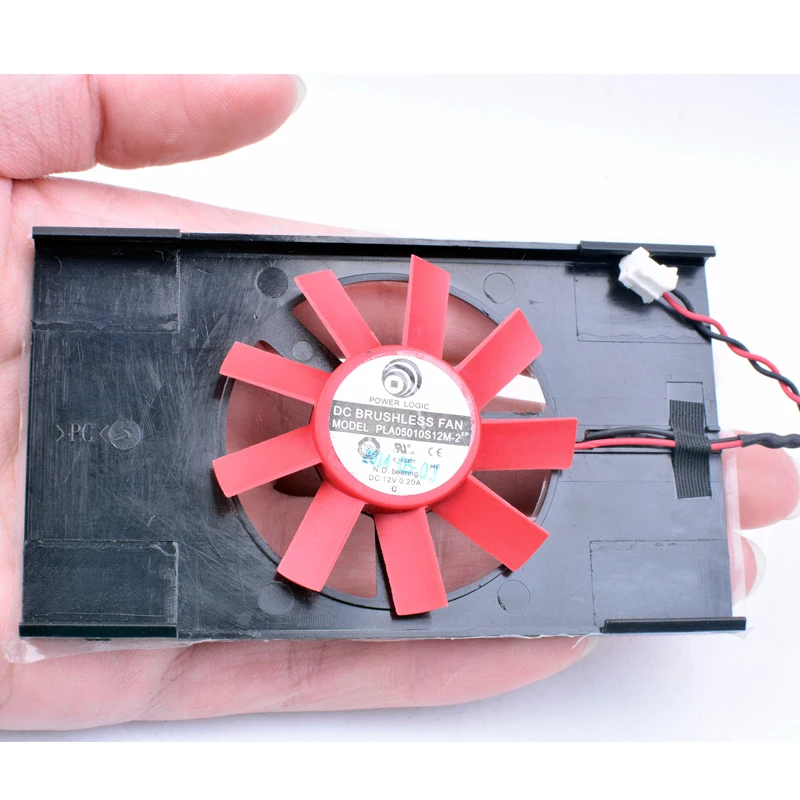 Оригинальный AMD FirePro V3900 Графика Вентилятор охлаждения PLA05010S12M 2 12V