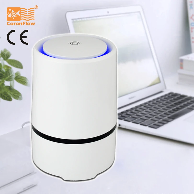 CoronFlow Home and Office Desktop HEPA Filter Air Purifier Portable Ionizer GL 2103