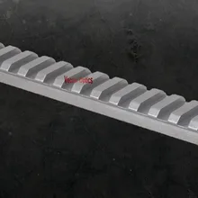 Векторная оптика тактический 20 см 8 дюймов стальной длинный плоский прицел 21 мм Пикатинни Крепление база пустой без отделки Пистолет Аксессуары