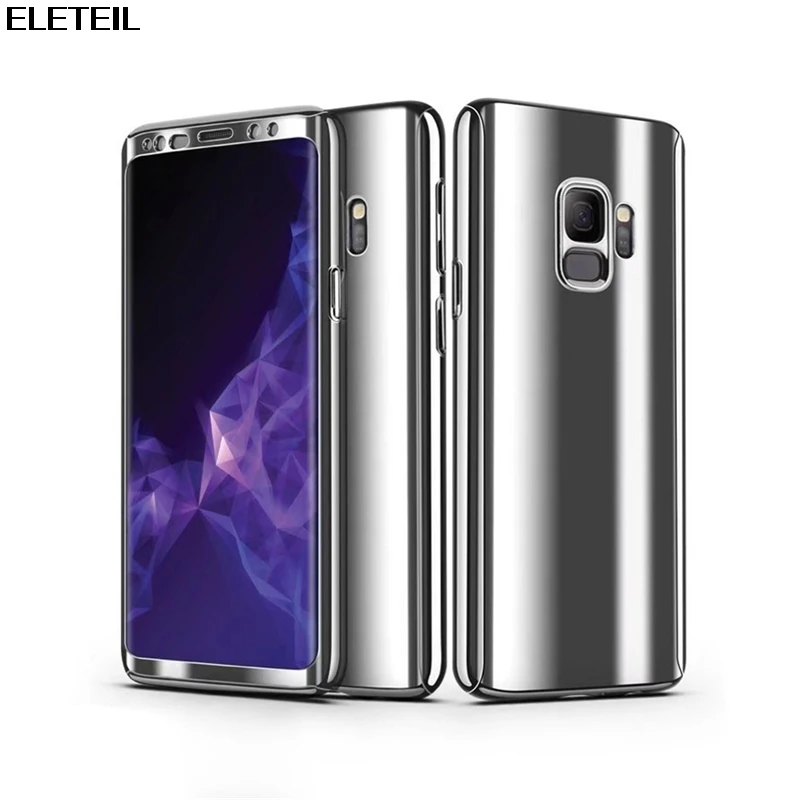 Для samsung Galaxy S7 8 910 плюс 360 зеркало металлизированный чехол для телефона край S10 Lite