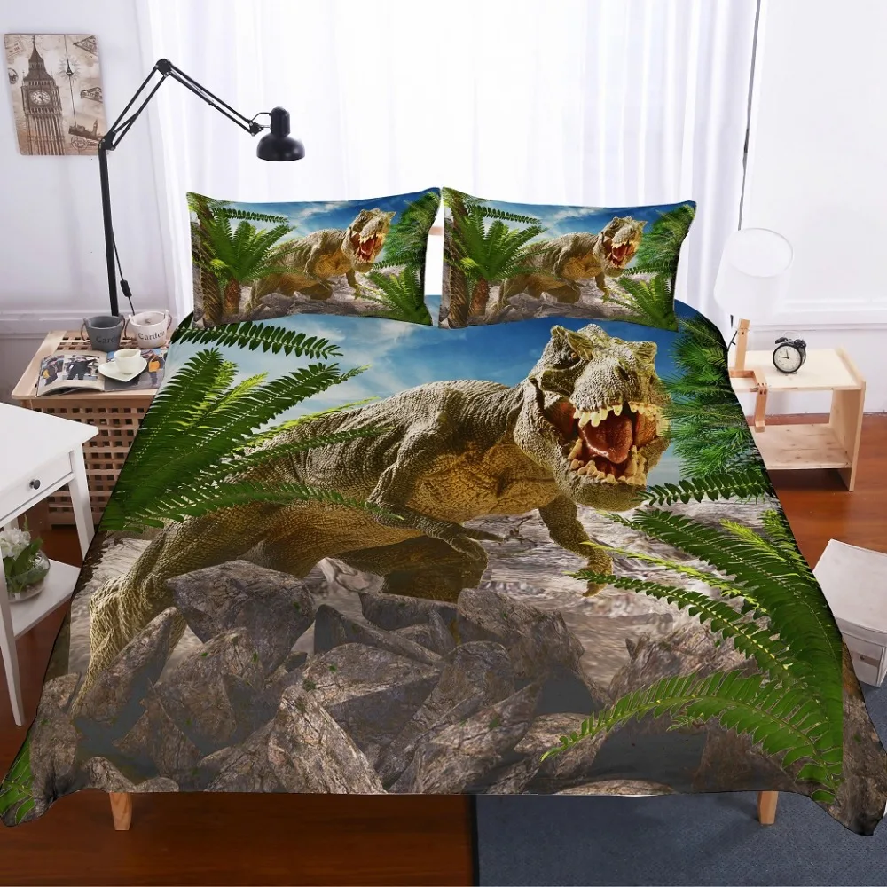 boys dinosaur bed