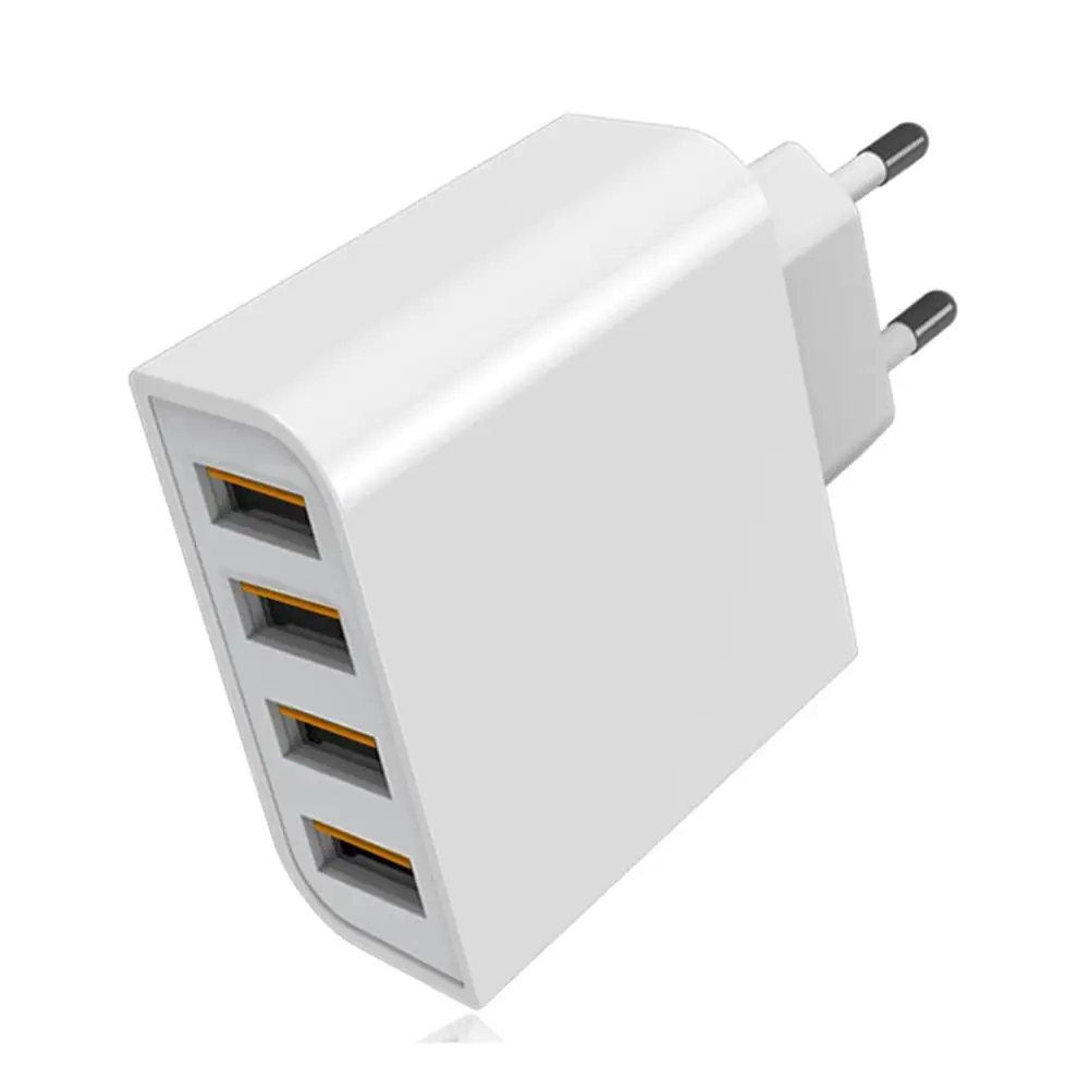 1 шт. хит продаж USB зарядное устройство 4 порта быстрая зарядка 3.4A универсальный