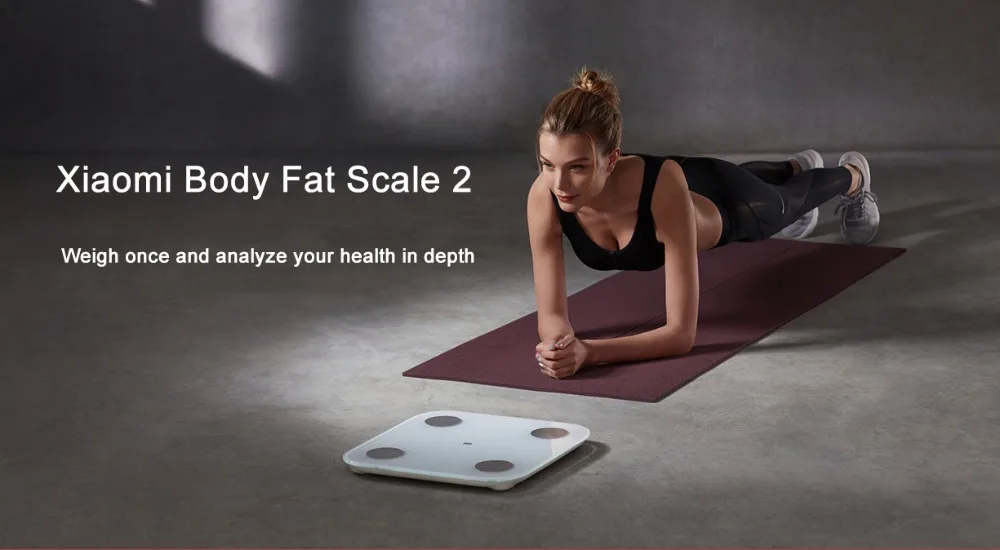 Новинка Xiaomi Smart Body Fat Scale 2 приложение Mifit Bluetooth 5,0 тест баланса 13 Дата тела BMI весы для здоровья светодиодный дисплей