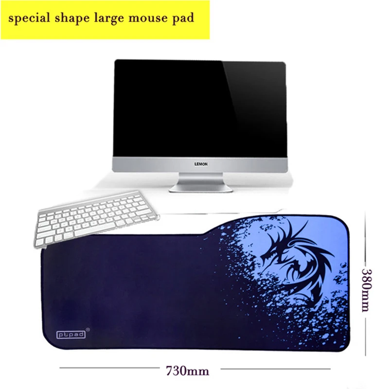 730-380-MM-Shaped-Blue-Dragon-Anime-Mouse-Pad-Laptop-Large-Size-Rubber-Antiskid-Pbpad-Logo