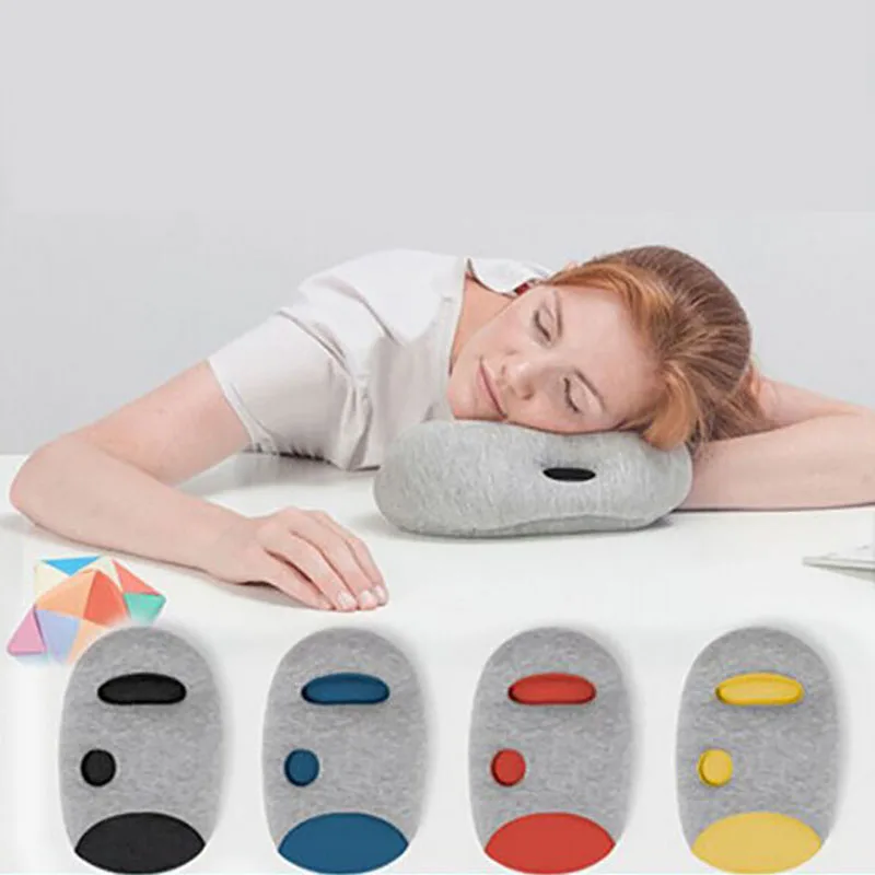 Portable Nap Pillow Cool Mini Light Arm Hand Ostrich Pillow For Travel