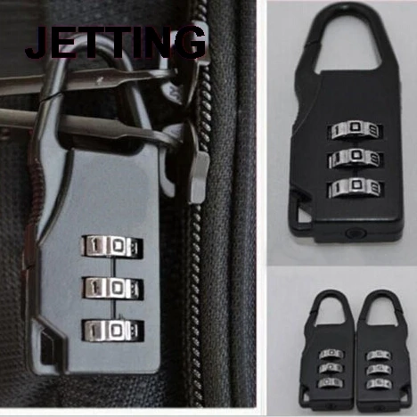 

1PCS High Quality Travel Luggage Suitcase Combination Lock Padlocks Case Bag Password Digit Code Bag Locks Black