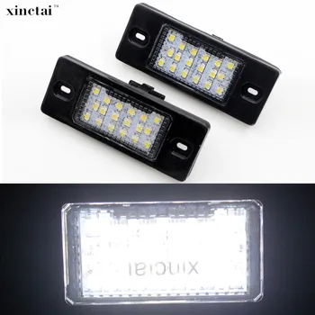 

2PCS LED Number License Plate Light for VW Tiguan Touareg Golf5 5D touring Passat (B5.5) 5D touring for Porsche Cayenne